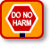 Avoiding harm icon